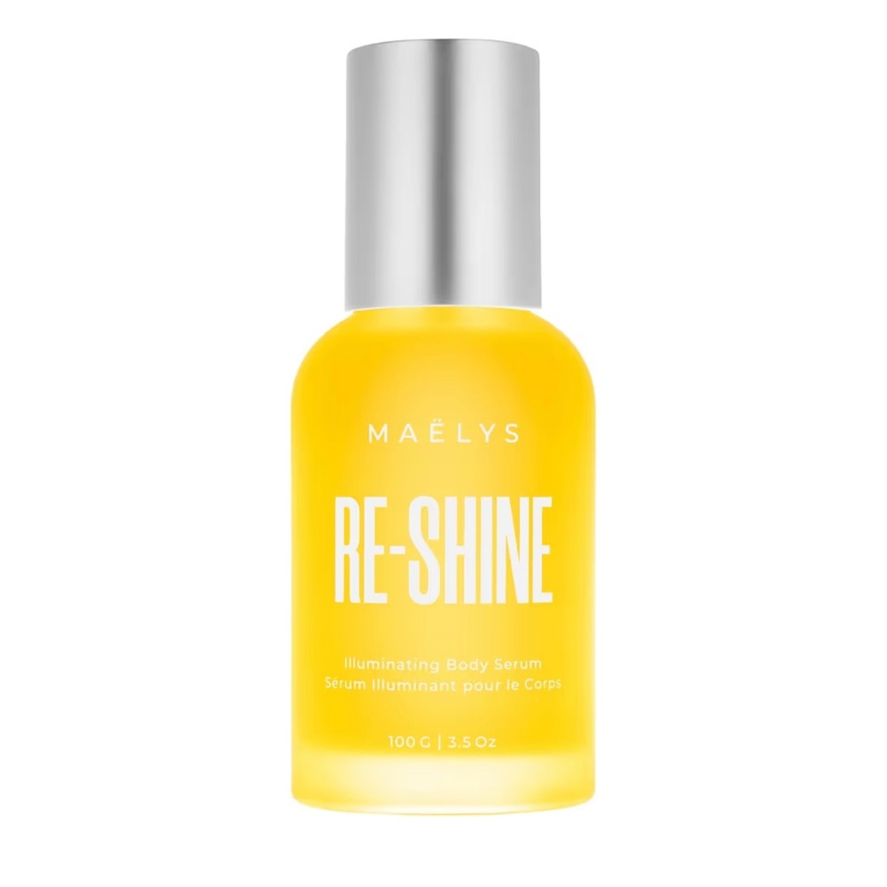 New MAËLYS RE-SHINE Illuminating Body Serum - Hyaluronic Acid Body Serum 3.5 oz